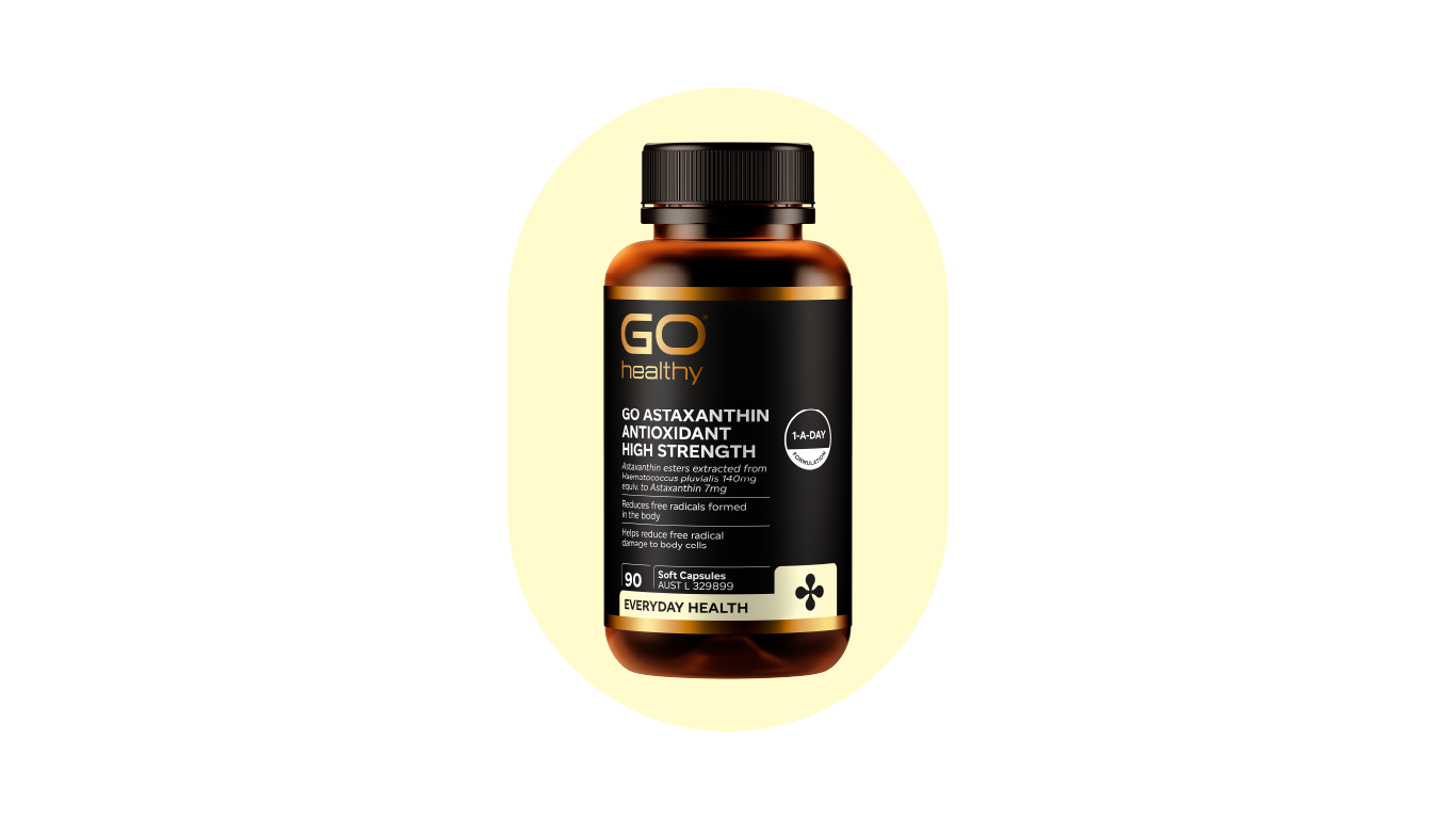 GO ASTAXANNTHIN ANTIOXIDANT HIGH STRENGTH