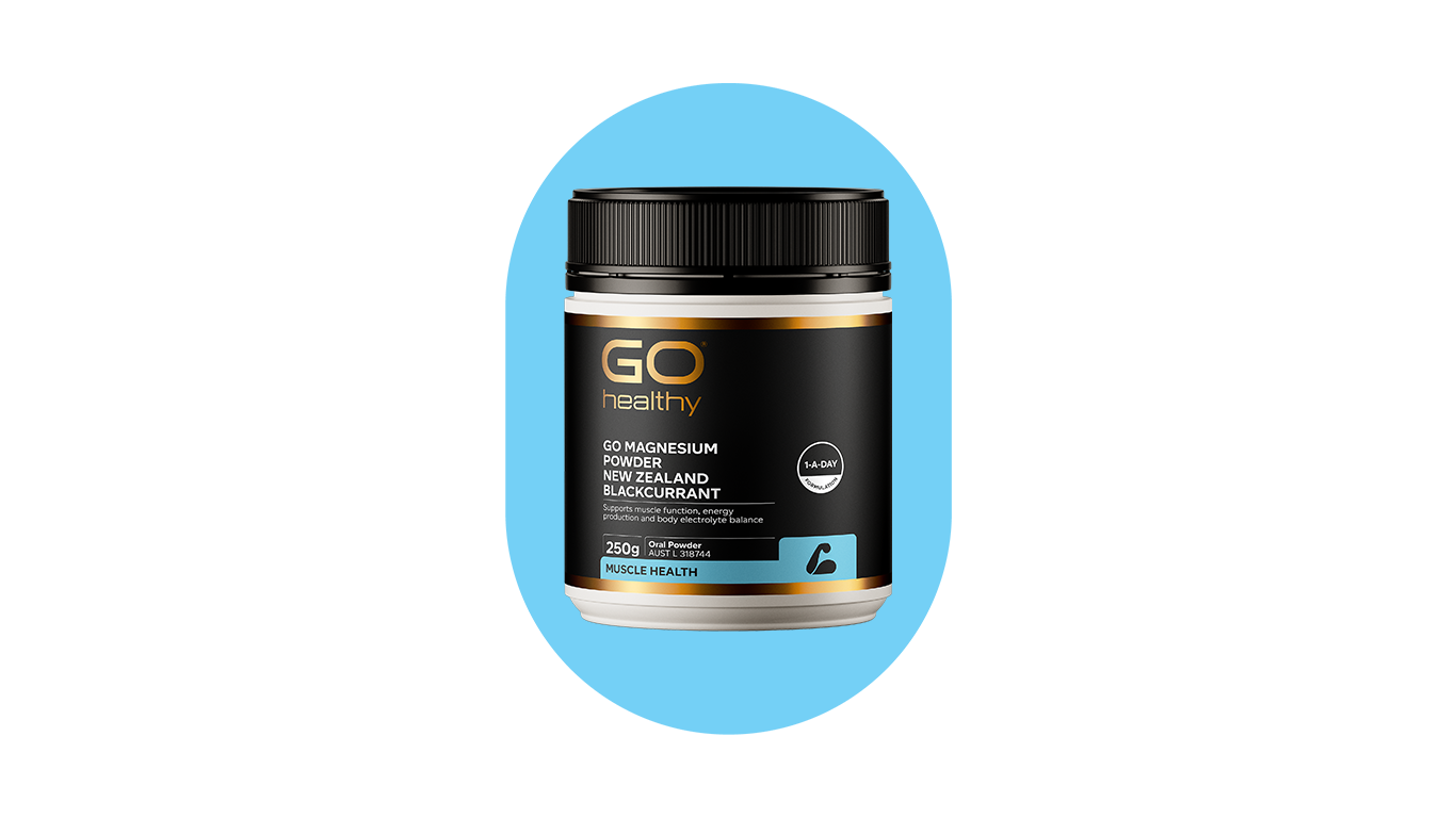 GO MAGNESIUM POWDER NEW ZEALAND BLACKCURRANT